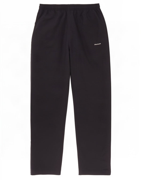 Reebok Womens Tracksuit Trousers UK 12 Medium Navy Blue Polyester