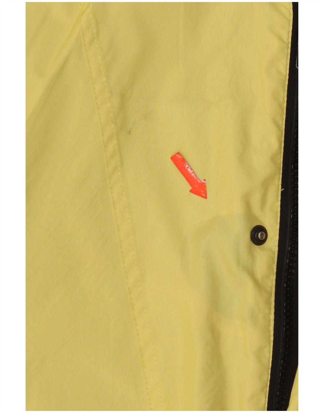 Schoffel Veste de pluie à capuche coupe ample pour homme UK 36 Small Jaune Polyester