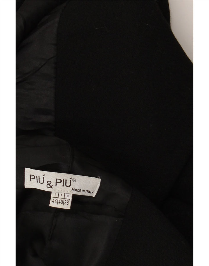 PIU & PIU Pardessus Femme IT 44 Noir Moyen