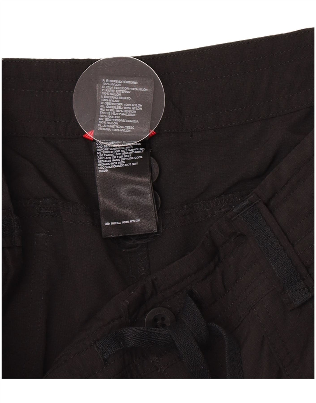 The North Face Short décontracté pour femme US 8 Medium W30 Nylon noir