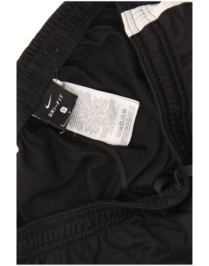 NIKE Pantalon de survêtement Dri Fit pour hommes, petit, noir, polyester color block