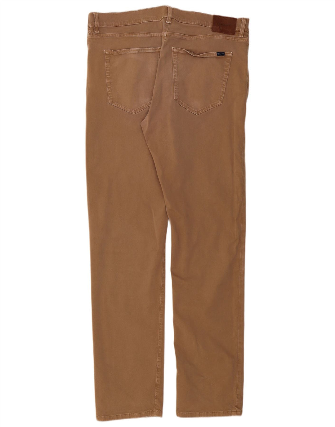 GANT Pantalon décontracté coupe classique pour homme W38 L34 Marron Coton