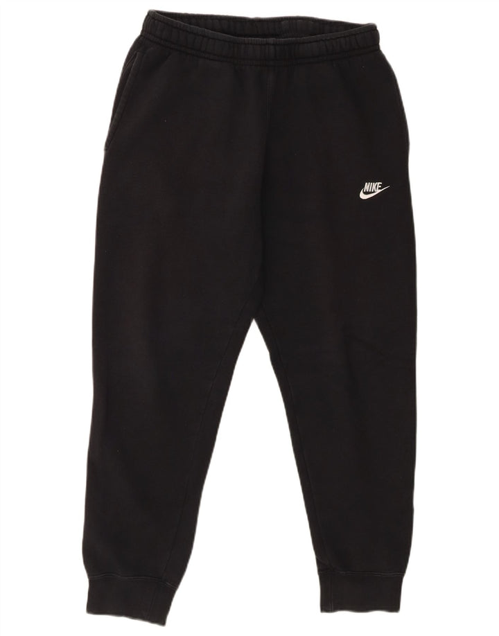 NIKE Mens Tracksuit Trousers Joggers Medium  Black Cotton