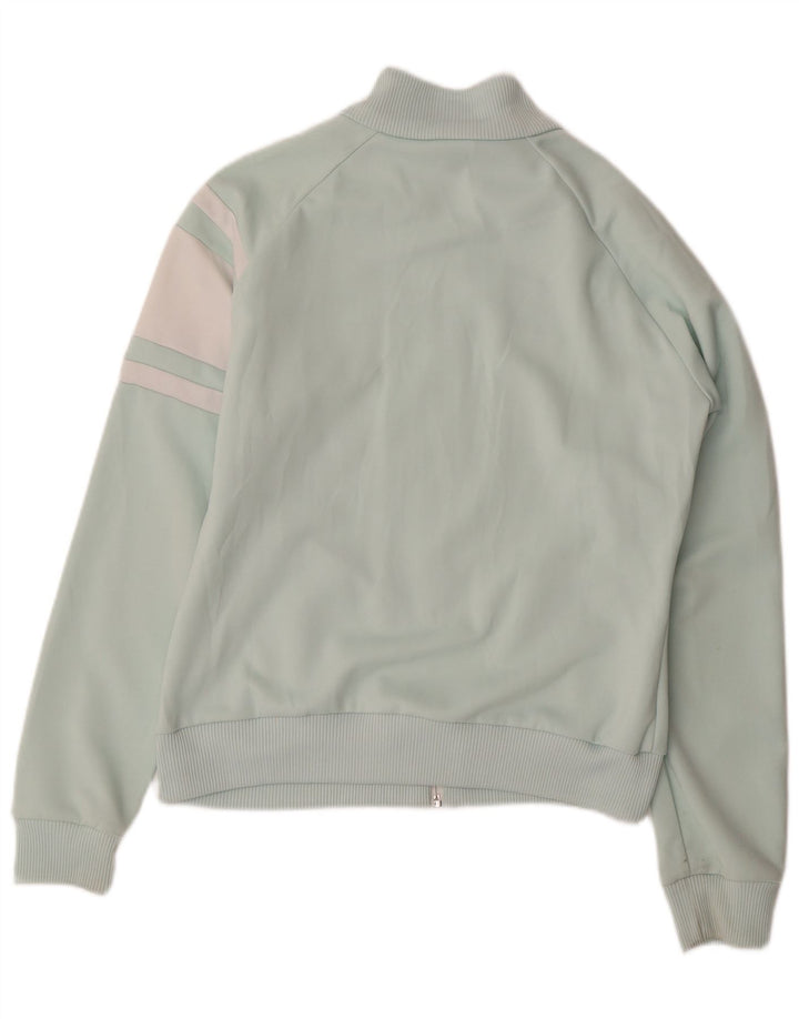 Diadora Veste de Survêtement Femme Large Vert Colorblock Polyester