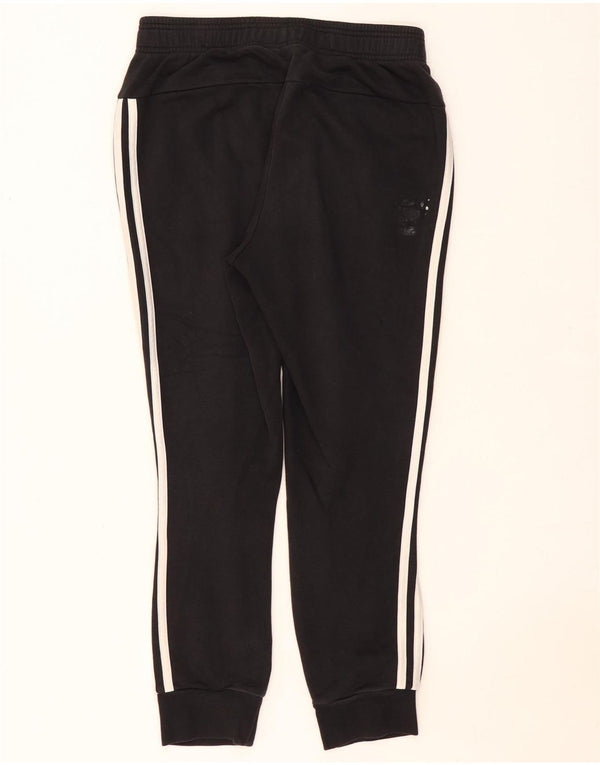 ADIDAS Pantalon de survêtement pour femme Joggers UK 8/10 Small Noir Coton