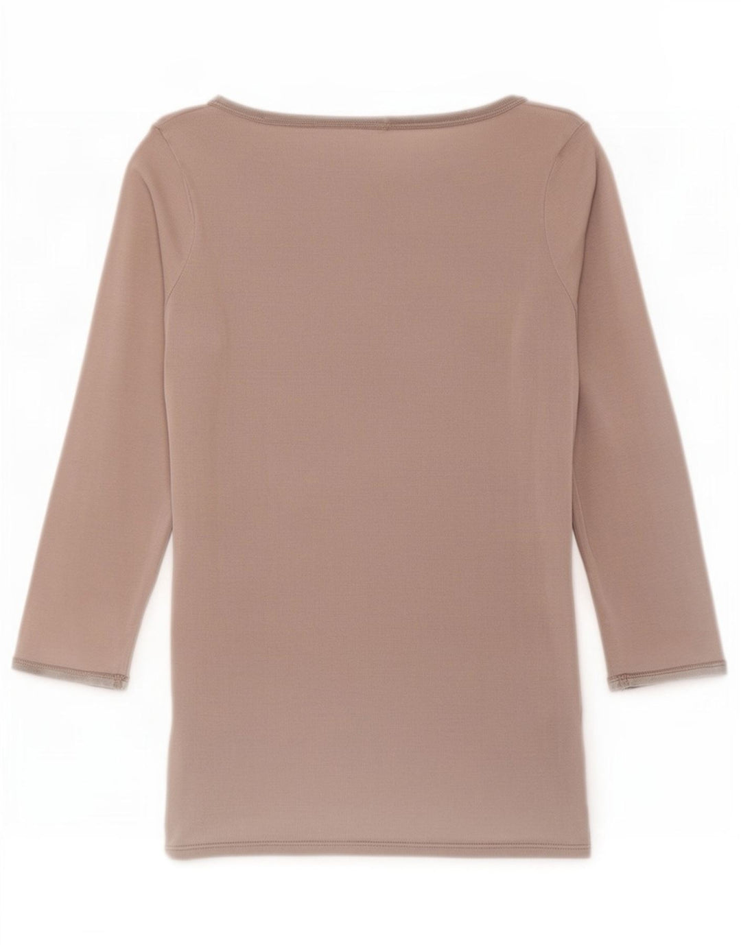 Zara Femme Top Manches 3/4 UK 12 Gris Moyen