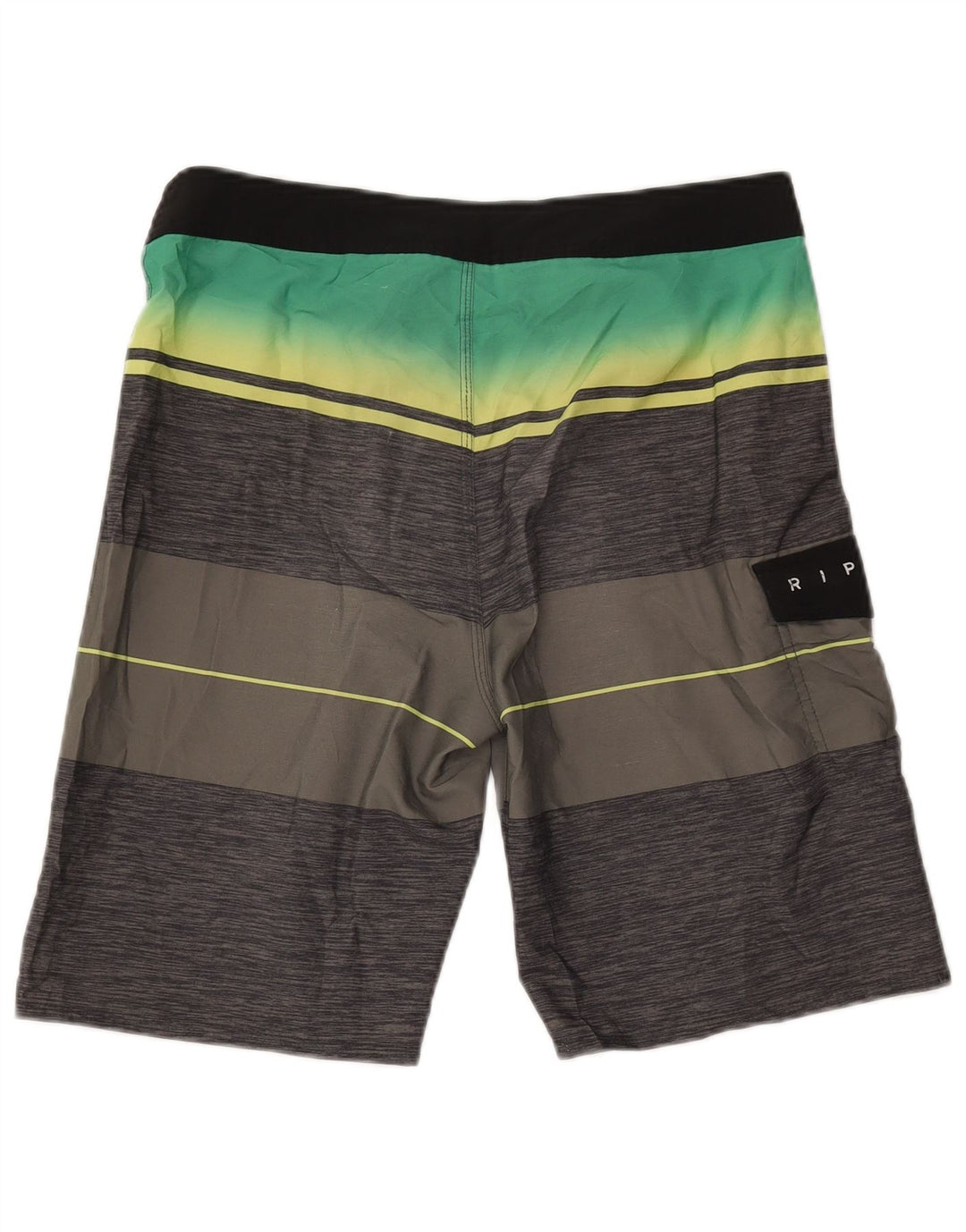 RIP CURL Short de Bain Homme Gris Moyen Colourblock