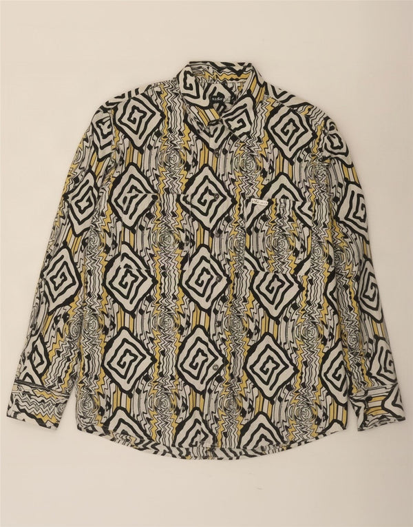 Woodin Chemise Homme Large Multicolore Géométrique