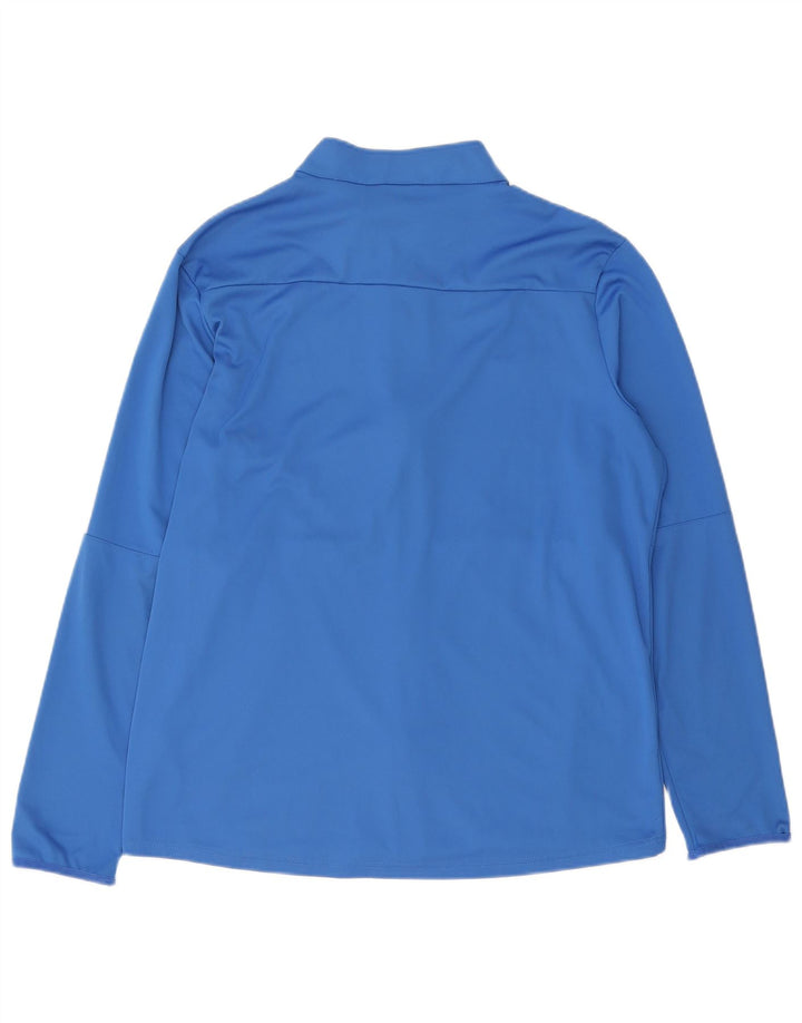 Nike Hommes Dri Fit Survêtement Top Veste XL Bleu Polyester