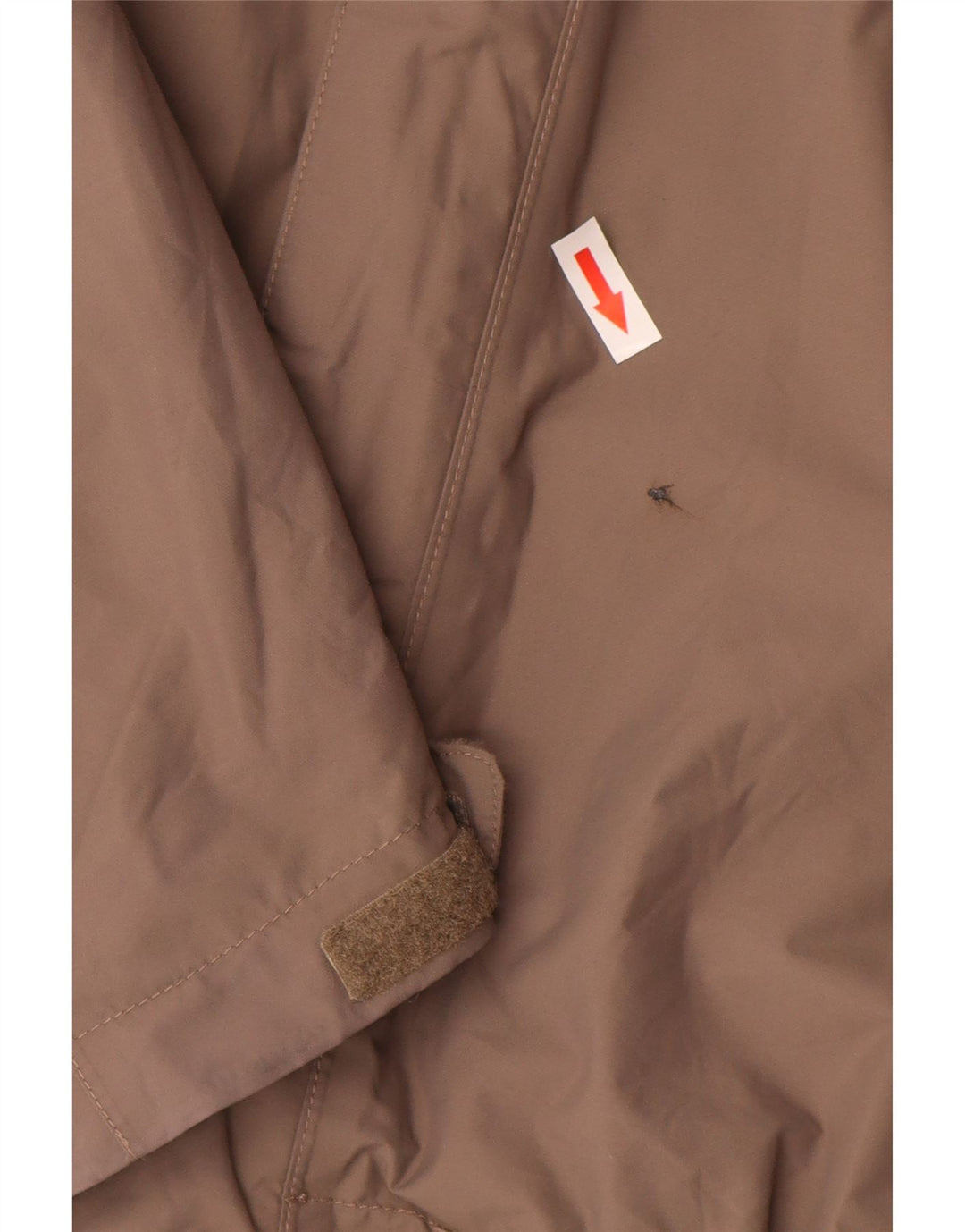 The North Face Veste de pluie à capuche pour homme UK 38 Medium Beige Nylon