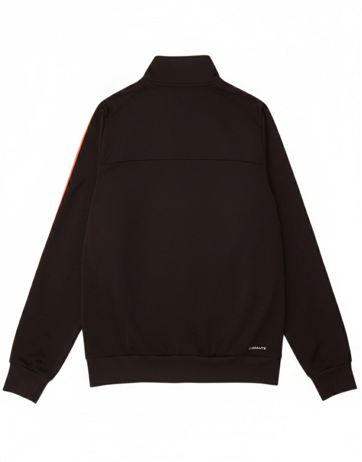 Adidas Veste de survêtement pour homme UK 36/38 Petit Noir Polyester