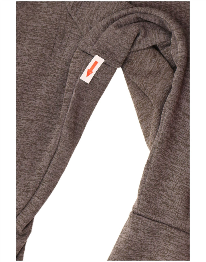 Nike Pantalon de survêtement Dri Fit pour homme XL Gris chiné Polyester
