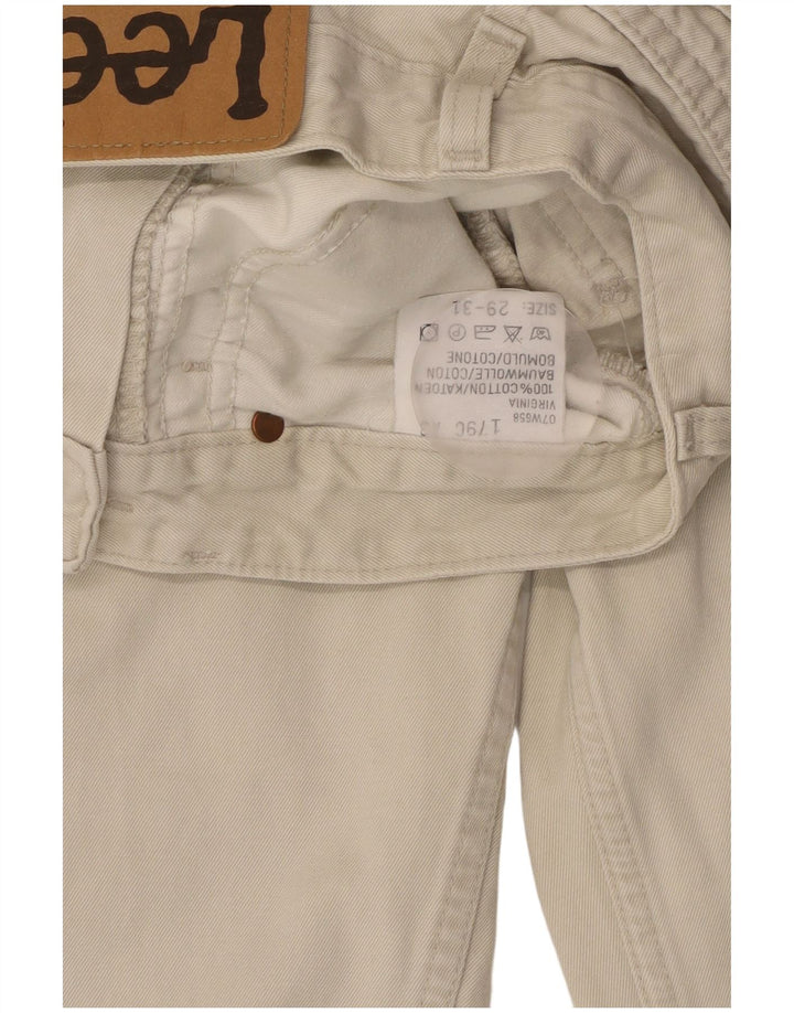 LEE Jean Virginia Tapered Homme W29 L31 Beige Coton