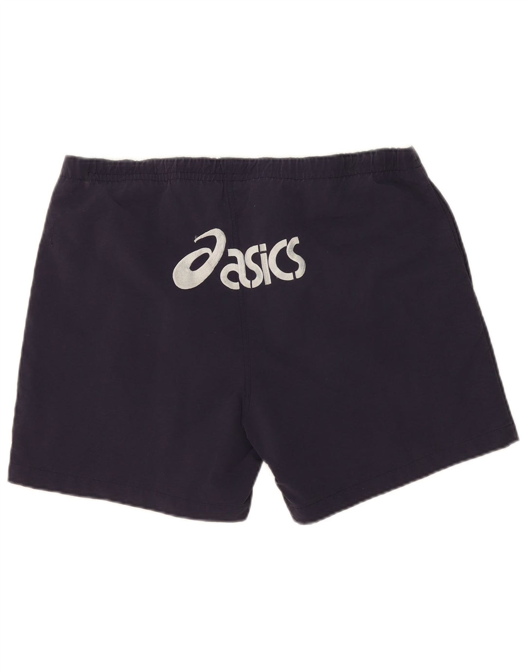 Asics Short de sport graphique pour homme 2XL Bleu marine