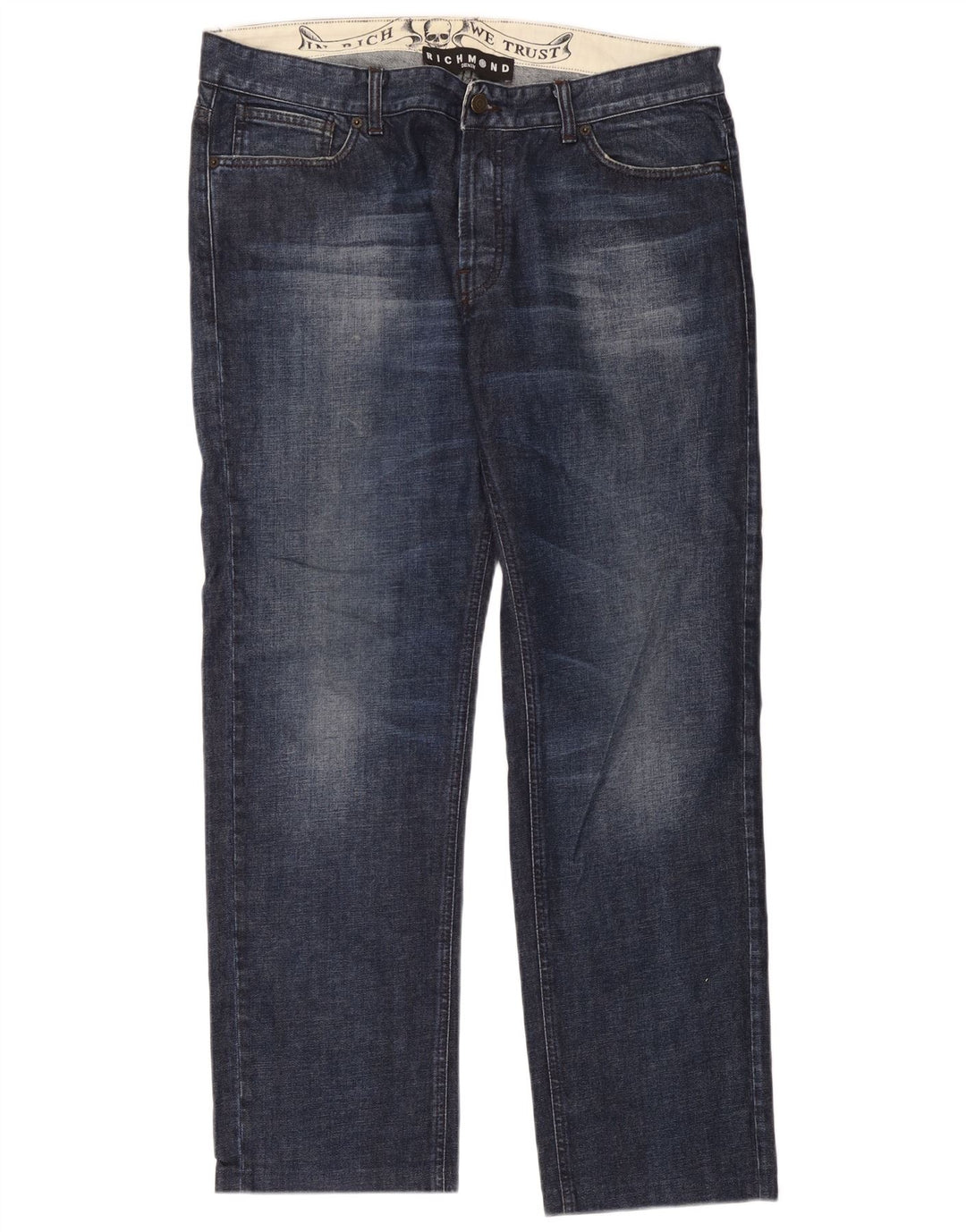Richmond Jean droit homme W38 L30 bleu marine