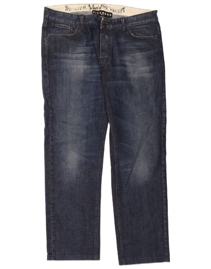 Richmond Jean droit homme W38 L30 bleu marine