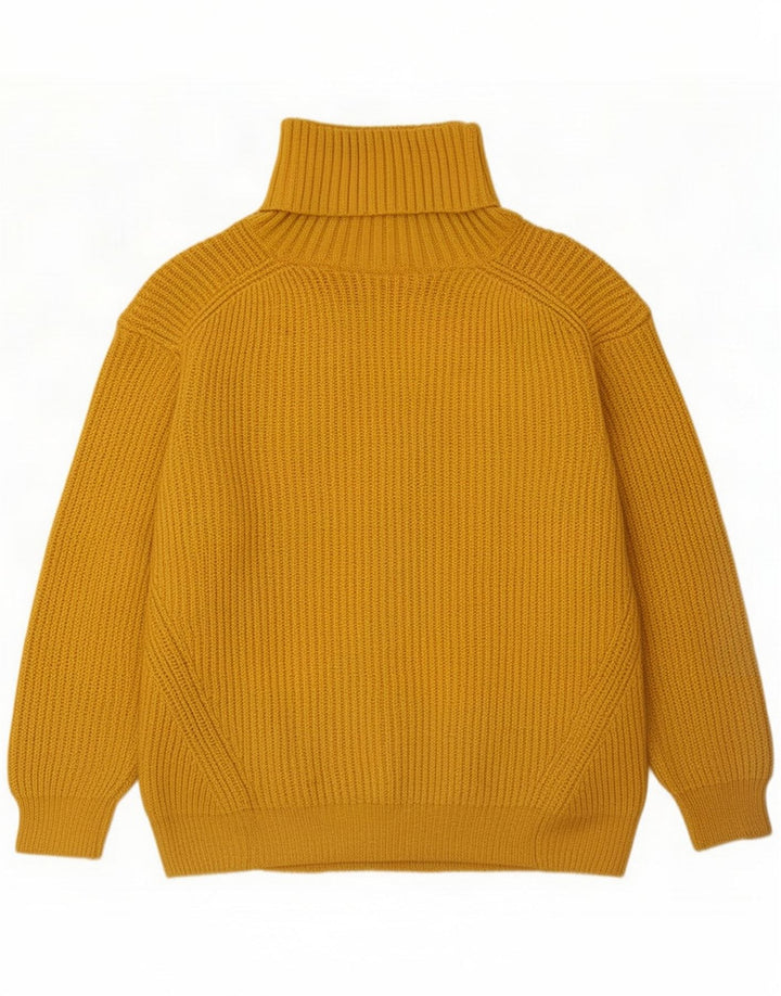Marks & Spencer Pull col roulé pour femme UK 14 Jaune moyen