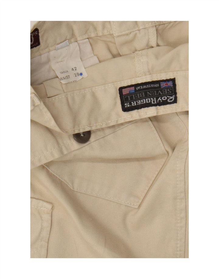 Roy Rogers Jupe Maxi Cargo Femme W28 Coton Beige Moyen