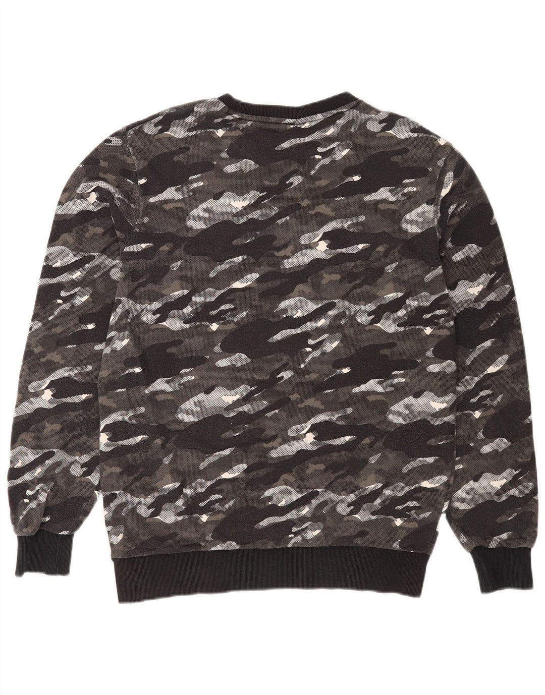 Puma Sweat-Shirt Graphique Homme Gris Moyen Camouflage