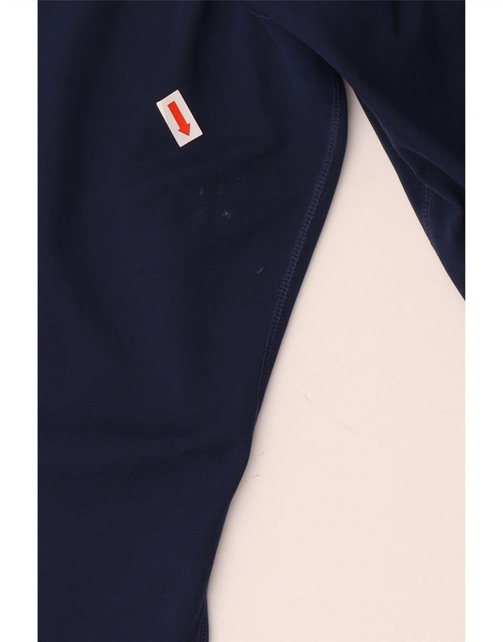 NIKE Legging Dri Fit pour femme UK 10 Small Bleu marine Polyester