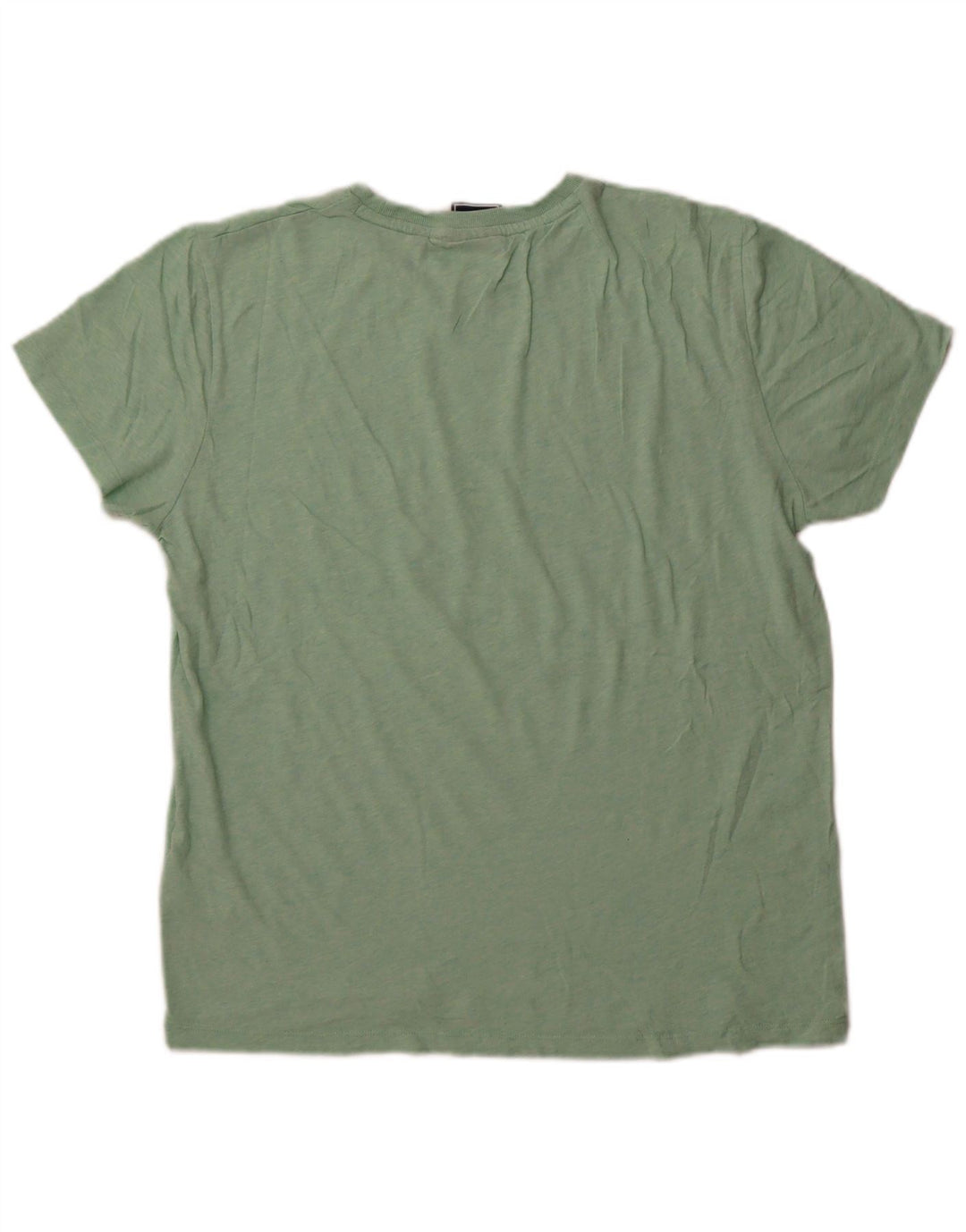 Superdry T-Shirt Homme Top Large Vert Coton