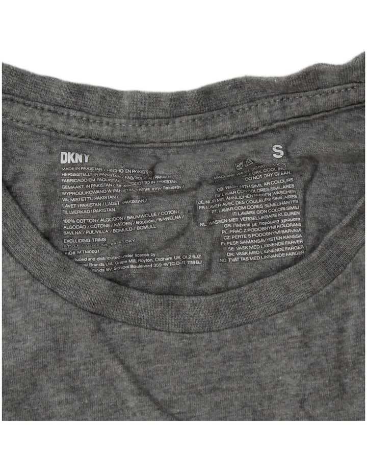 Dkny T-Shirt Garçon 13-14 Ans Petit Gris Coton