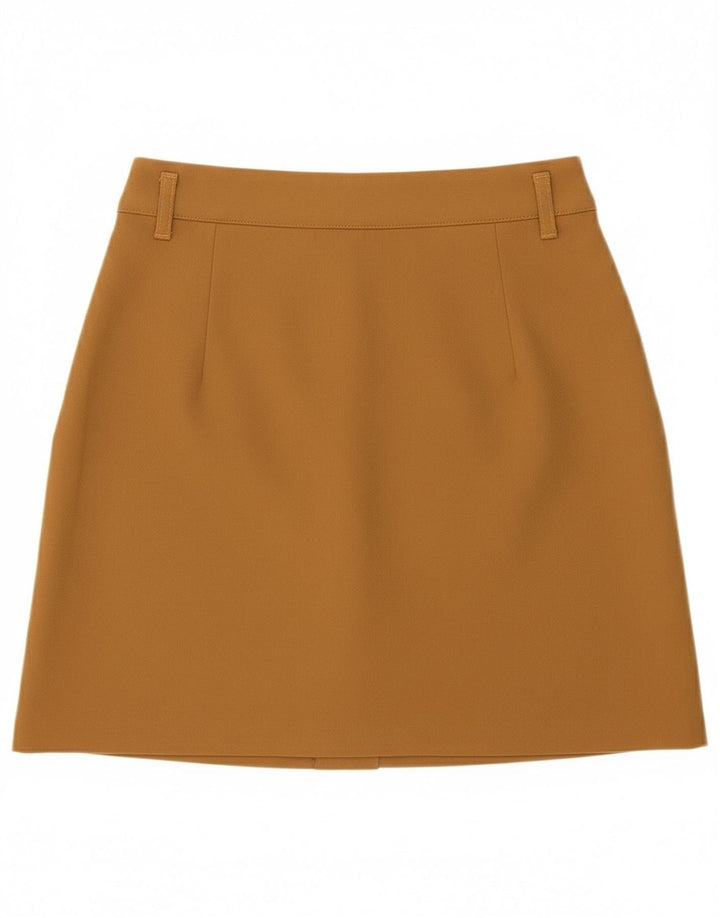 Zara Femme Mini Jupe Petit W26 Beige