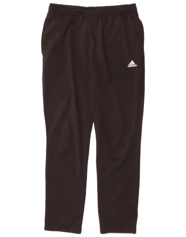 Adidas Pantalon de survêtement pour homme UK 42/44 Large Noir Polyester