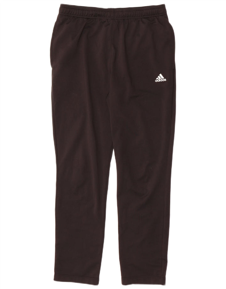 Adidas Pantalon de survêtement pour homme UK 42/44 Large Noir Polyester