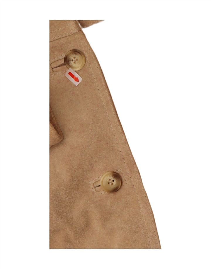 LEGENDARY JACKET 1957 Womens Suede Jacket UK 16 Large Beige