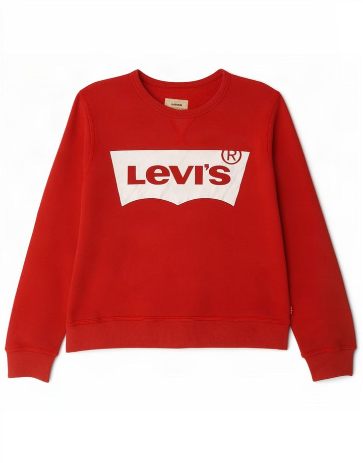 Levi's Pull à capuche graphique garçon 11-12 ans Rouge
