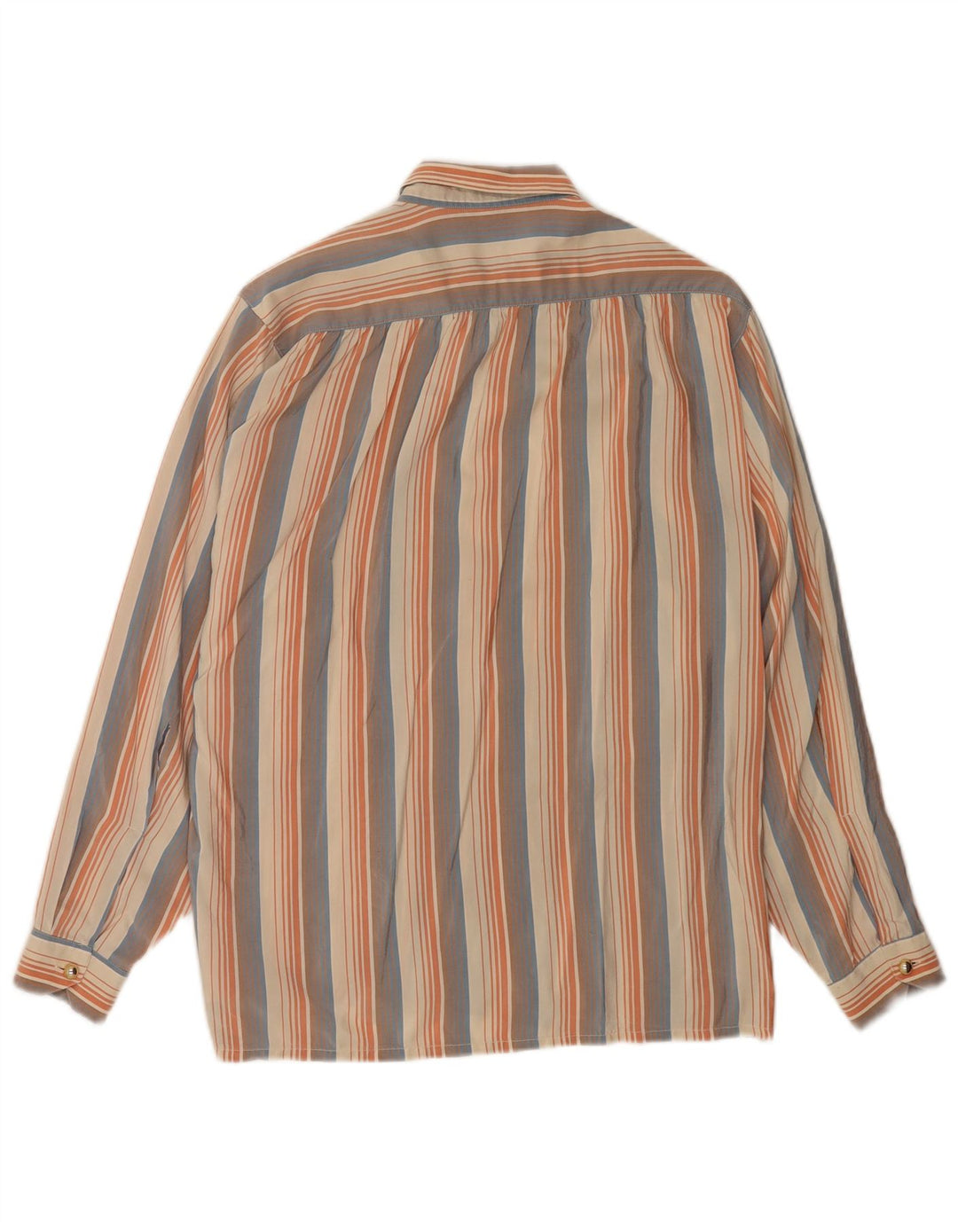 Angelo Santagostino Chemise Femme UK 10 Petit Rayé Multicolore