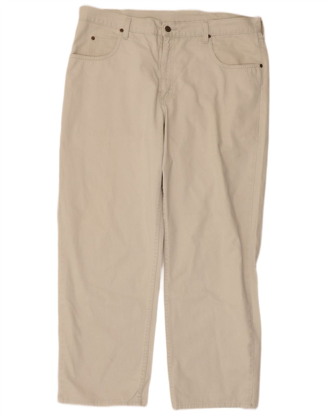 LEE Pantalon décontracté droit pour homme W38 L29 Beige