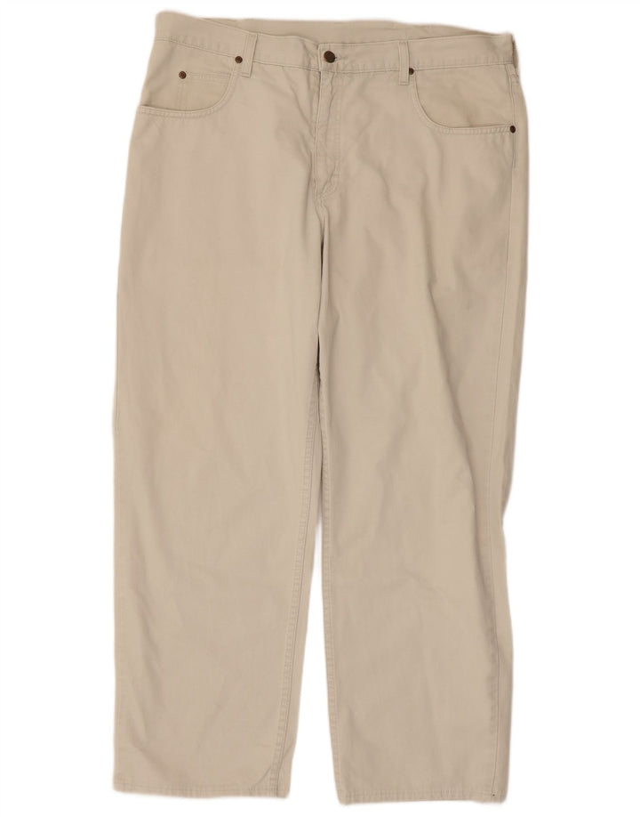 LEE Pantalon décontracté droit pour homme W38 L29 Beige