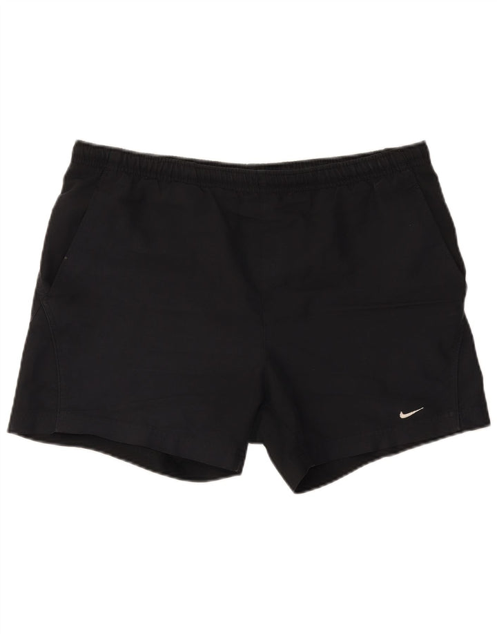 Nike Short de sport pour homme Noir moyen