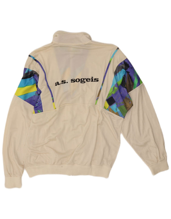 Gazelle Veste de survêtement graphique pour homme Blanc cassé moyen Colourblock