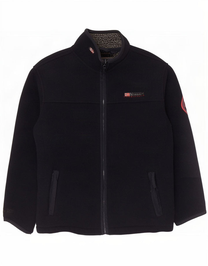Geographical Norway Veste polaire pour homme UK 41 Large Bleu marine Polyester