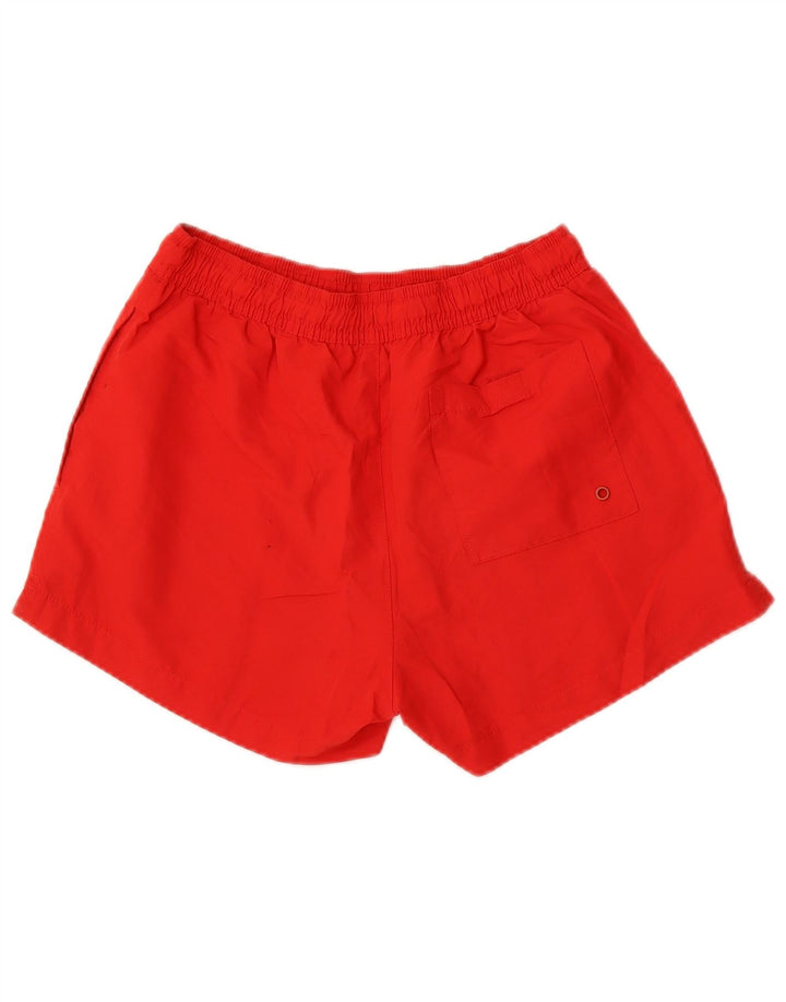 Calvin Klein Short de bain graphique pour homme, petit, rouge, polyester