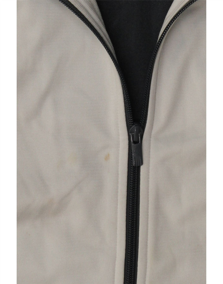 Adidas Veste de survêtement pour femme UK 16 Large Bleu marine Colourblock