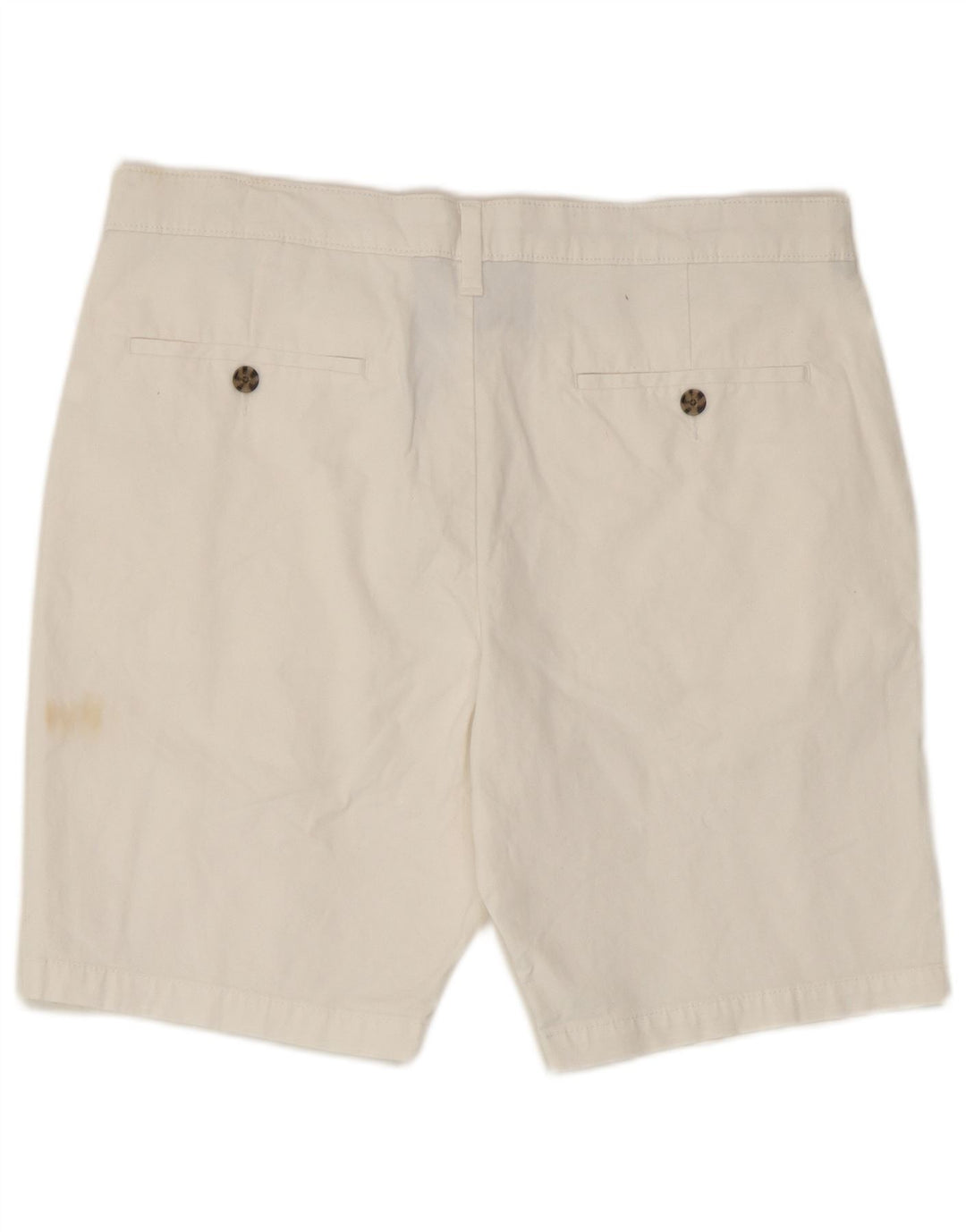 Marks & Spencer Short Chino Homme W34 Grand Coton Blanc