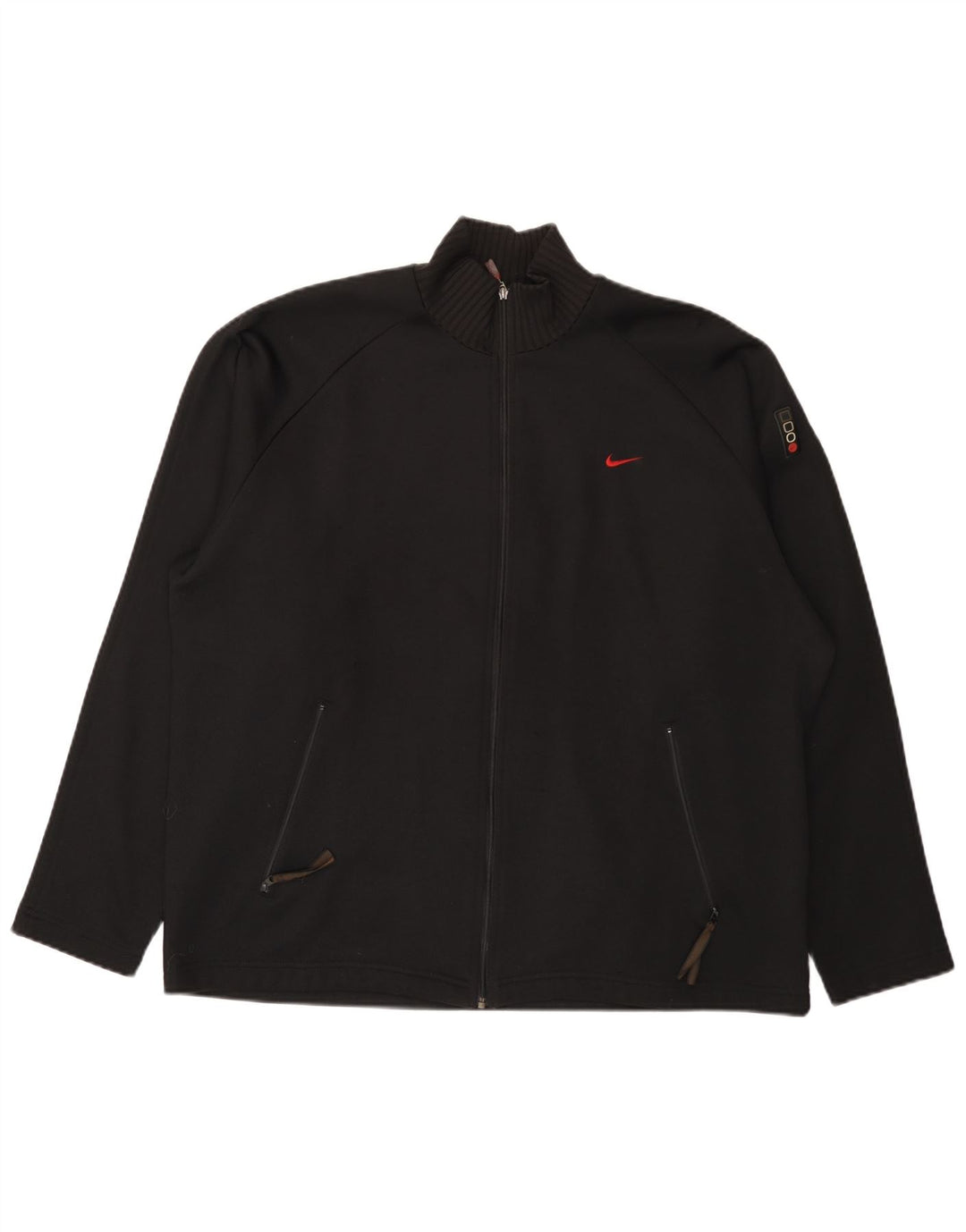 Nike Veste de survêtement pour homme UK 42/44 Large Noir Polyester