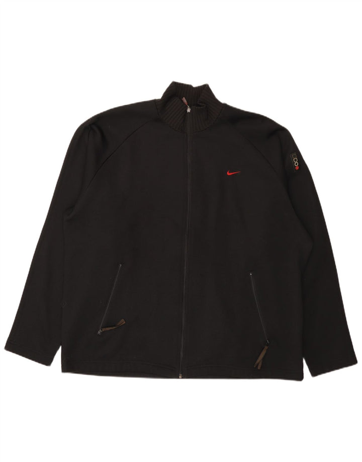 Nike Veste de survêtement pour homme UK 42/44 Large Noir Polyester