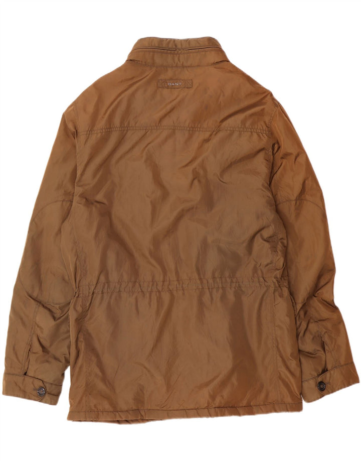 GANT Veste utilitaire à capuche pour homme UK 42 XL Marron Nylon Classique