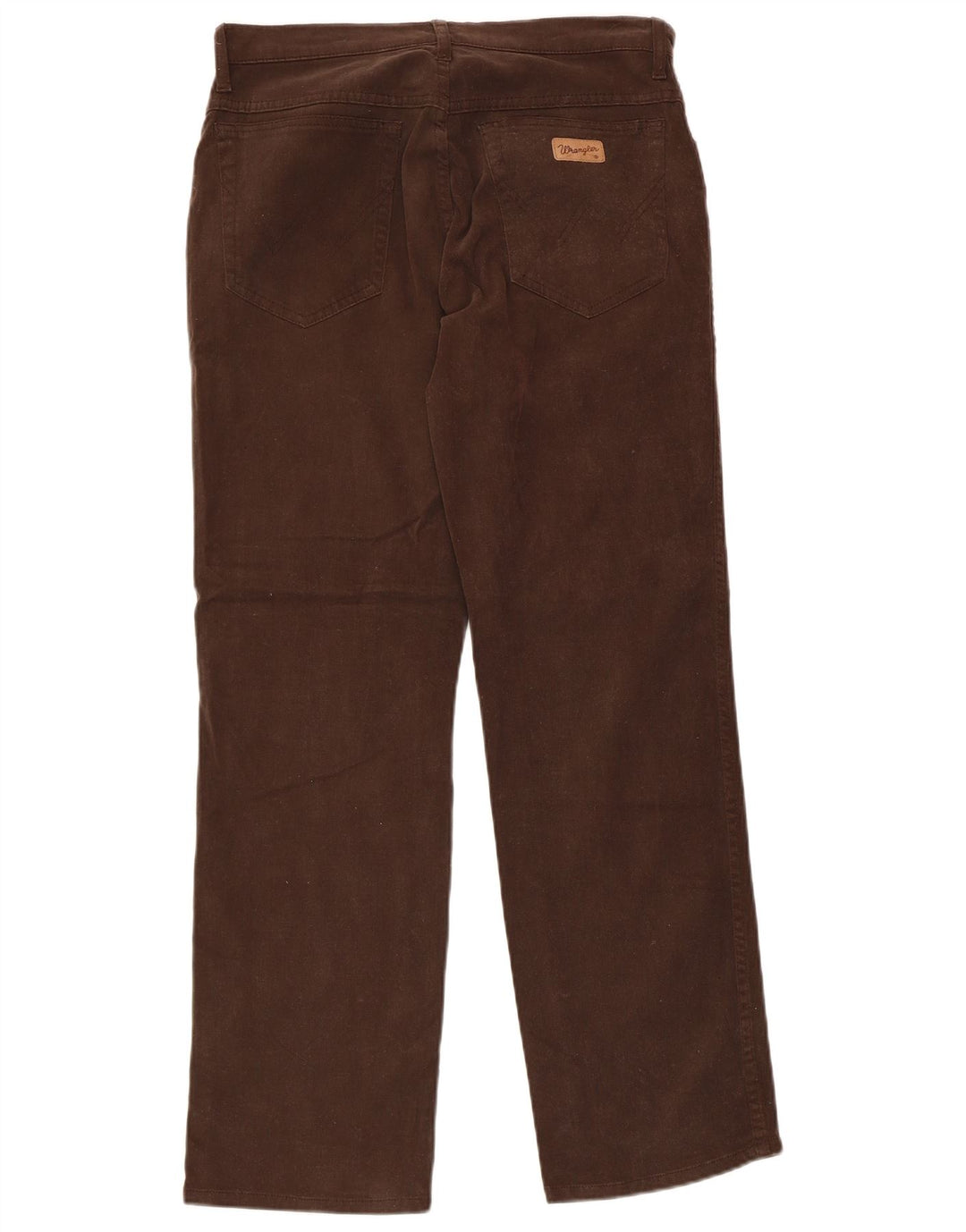 WRANGLER Pantalon décontracté droit pour homme W32 L30 Marron Coton