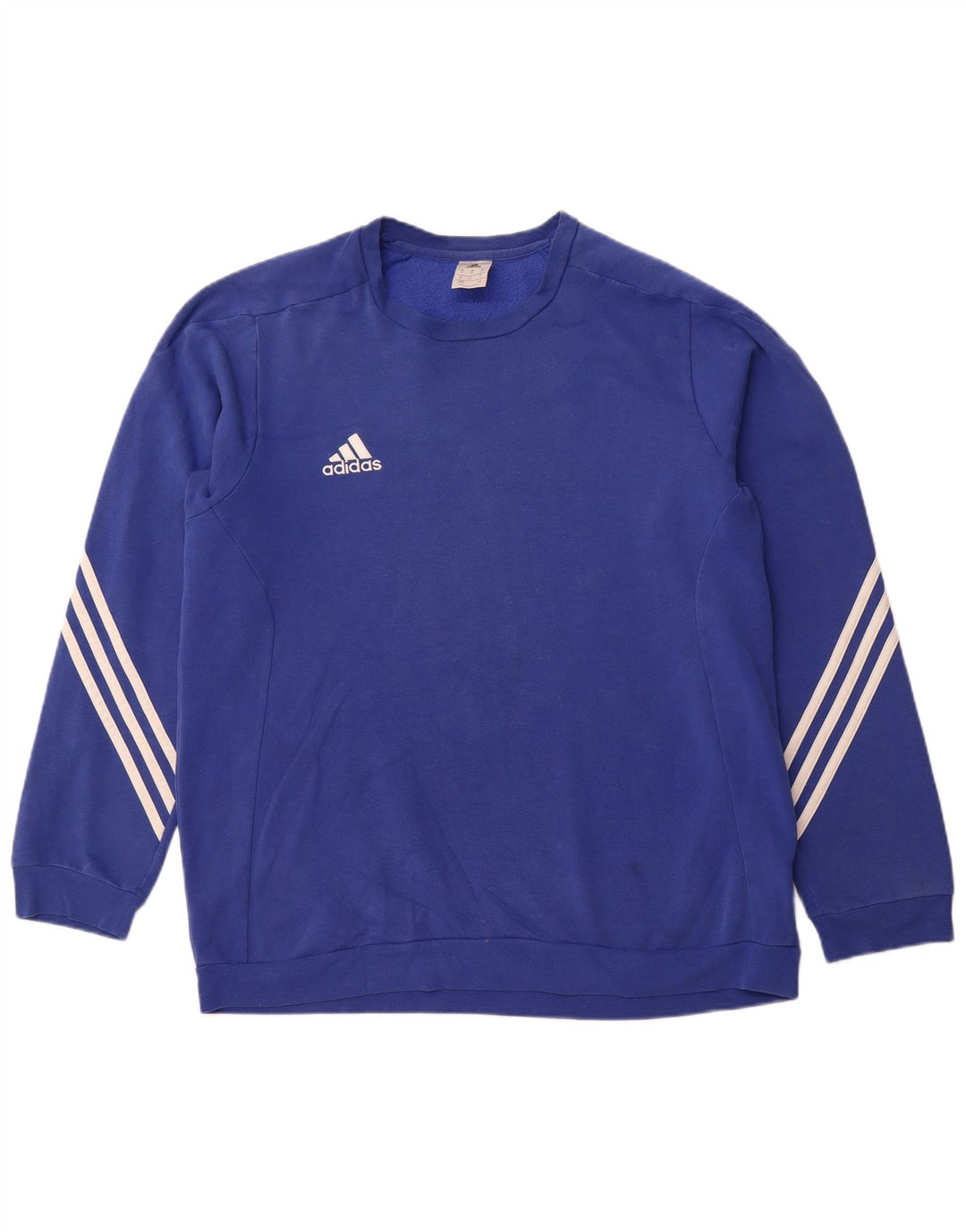 ADIDAS Sweat-shirt pour homme XL Bleu Coton