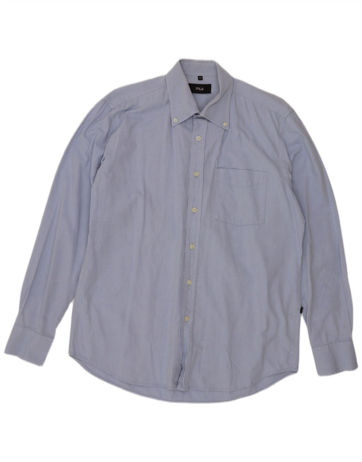 Fila Chemise Homme Taille 41 Grand Bleu Coton