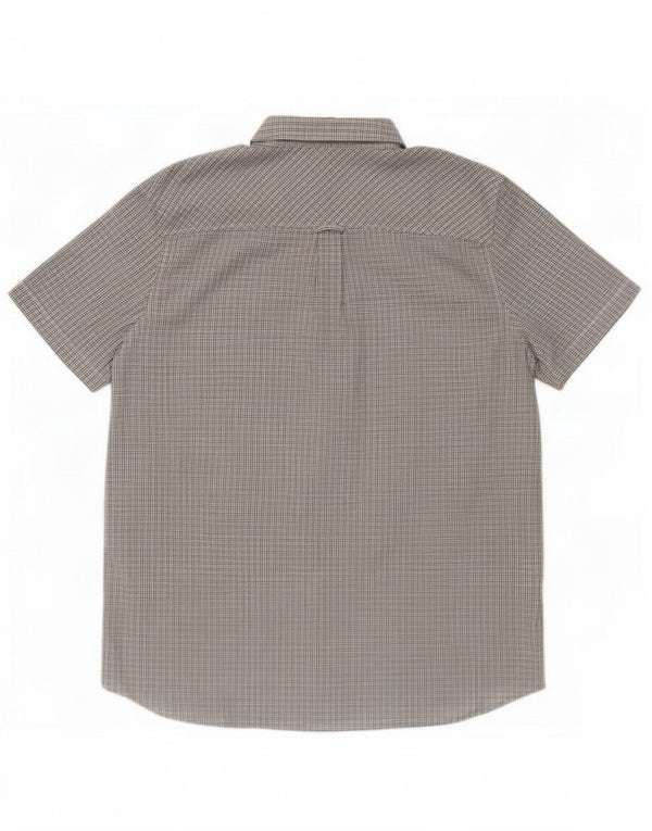 Timberland Chemise Slim Fit pour Hommes 2XL Gris à Carreaux