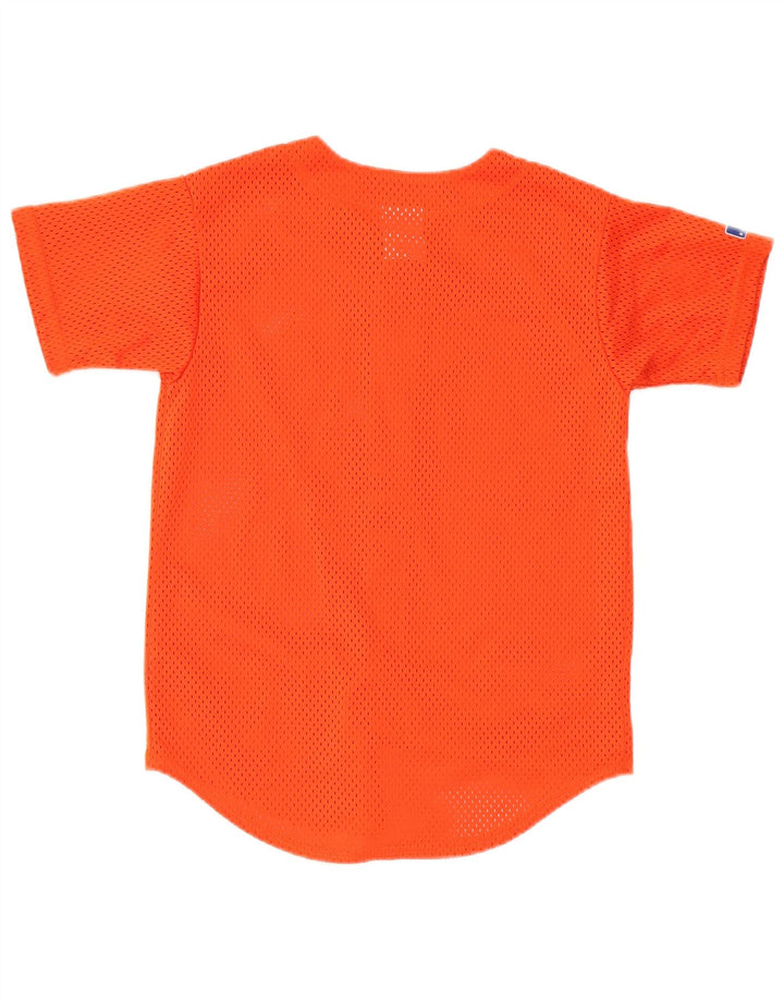 Majestic Garçon Mets Graphic Jersey Top 13-14 ans Orange Moyen Polyester