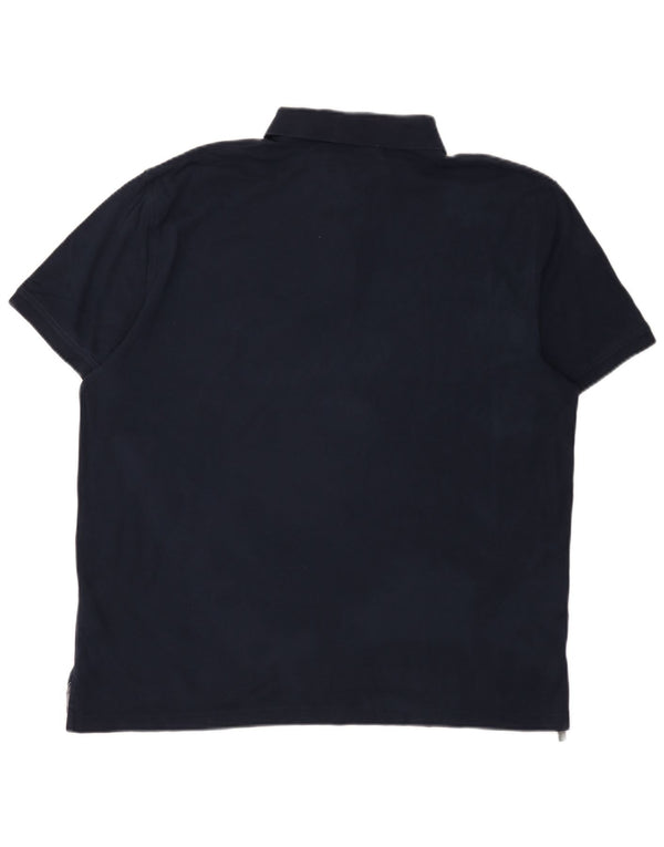 Tommy Hilfiger Polo Homme Grand Bleu Marine Coton