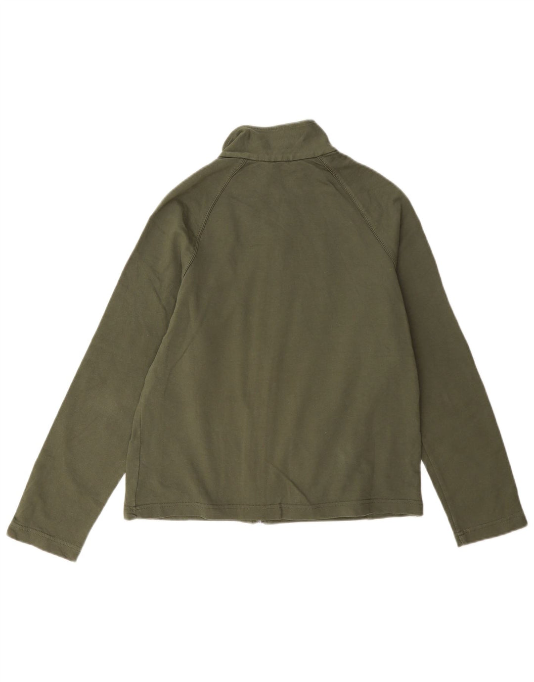 Marks & Spencer Veste de survêtement pour femme UK 12 Medium Kaki Coton